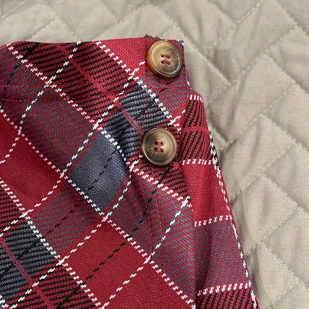 KensieGirl Chenille Sweater And Plaid Skirt Set / NWT / Size 10